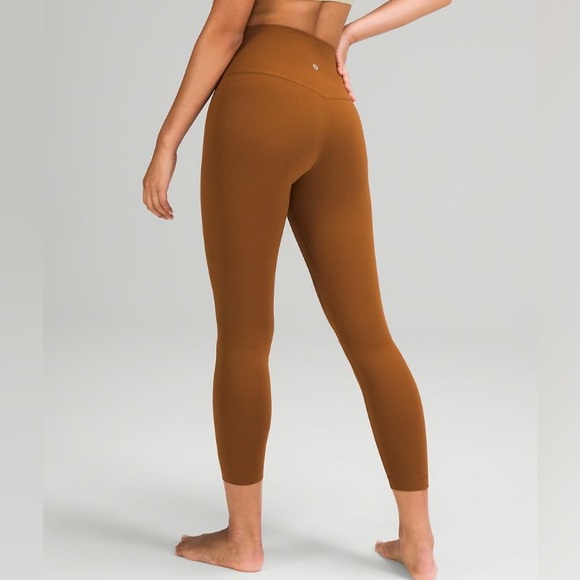 Lululemon Athletica Align High Rise Copper Brown Legging Size 18 - Picture 3 of 14